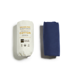 XTM Dreamliner Cotton Sleeping Bag Liner - Slate Blue