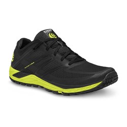 TOPO Runventure Mens Trail Running Shoes - Black-Green