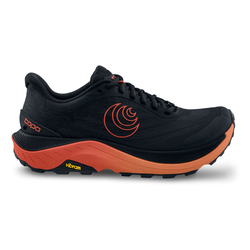 Topo Ultraventure 4 Mens Wide Trail Running Shoes - Black/Red