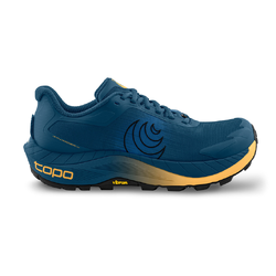 Topo Mountain Racer 4 Mens Trail Running Shoes - Navy/Orange