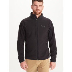 Marmot Rocklin Full Zip Mens Fleece Jacket - Black