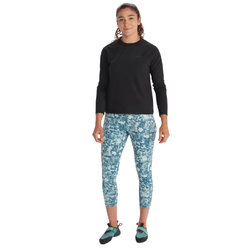 Marmot Windridge LS Womens Hiking T-Shirt - Black