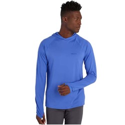 Marmot Windridge Mens Lightweight UPF 50 Hoody - Trail Blue