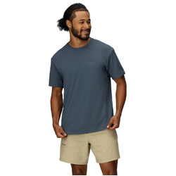 Marmot AirExchange UPF 50 Mens Short Sleeve Crew T-Shirt - Thunderhead