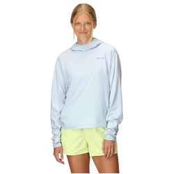 Marmot AirExchange Womens UPF 50 Sun Hoody - Vapor
