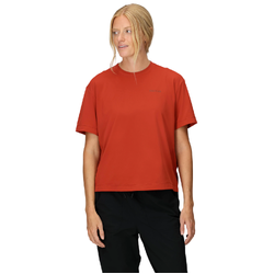 Marmot AirExchange Womens UPF 50 Short Sleeve Crew T-Shirt - Sumac