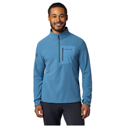 Marmot AirFleece Mens Half Zip Pullover - Summer Storm