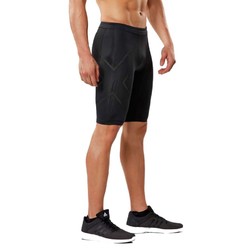 2XU Mens MCS Run Compression Shorts - Black/Nero Reflective