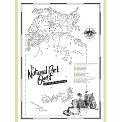 The Quest Maps - The Northern Territory National Park Quest - A2