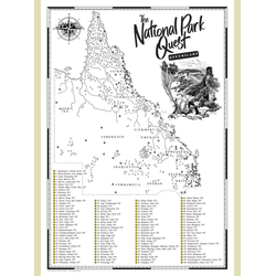 The Quest Maps - The Queensland National Park Quest - A2