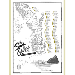 The Quest Maps - The Queensland Surf Quest - A2
