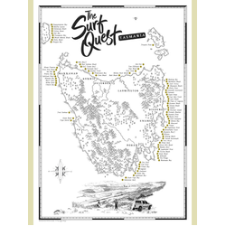 The Quest Maps - The Tasmania Surf Quest - A2
