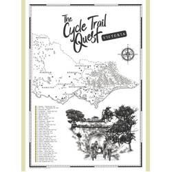 The Quest Maps - The Victoria Cycle Trail Quest - A2