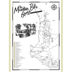 The Quest Maps - The Western Australia Mountain Bike Quest - A2