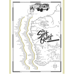 The Quest Maps - The Western Australia Surf Quest - A2