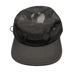 TMPO Airflow Mesh Running Cap - Black