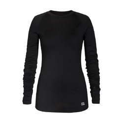 XTM Active 200 Womens Long Sleeve Merino T-Shirt - Black