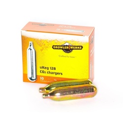 Mosa CO2 16g Soda Chargers - 10pk - GrowlerWerks uKeg 128
