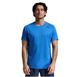 2XU Aero Mens Running T-Shirt - Nebula/Black Reflective