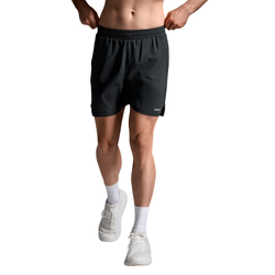 2XU Aero 7in Mens Running Shorts - Black/Silver Reflective