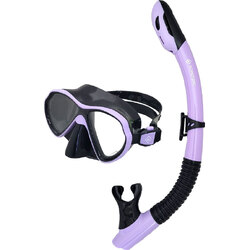 Oceanpro Jurian Junior Mask and Snorkel Set - Lilac