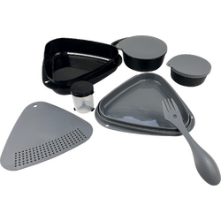 Traverse Triangular Camping Mess Kit