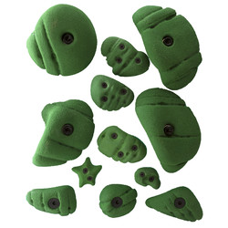 Metolius Solutions Boulder 12 Piece Climbing Hold Set