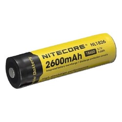 Nitecore NL 1826R 18650 Rechargable (2600mAh)