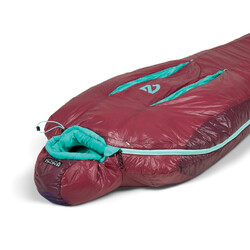 Nemo Azura 20 Synthetic Womens Mummy Sleeping Bag - Malbec/Aqu