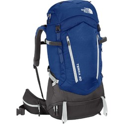 The North Face Terra 50L Hiking Backpack - Sodalite Blue/Asphalt Grey
