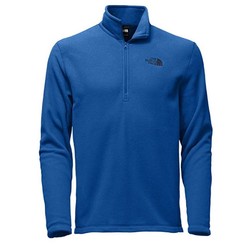 The North Face Mens Tka 100 Glacier 1/4 Zip Fleece - Turkish Sea