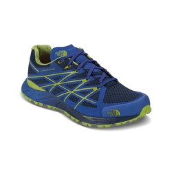 The North Face Mens Ultra Endurance Trail Running Shoes - Cosmic Blue/Macaw Green