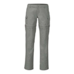 The North Face Womens Paramount 2 Convertible Zip Off Pants - Grey