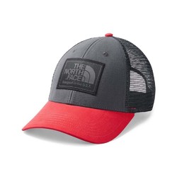 The North Face Mudder Trucker Hat - Asphalt Grey/Tnf Red