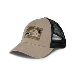The North Face Mudder Trucker Hat - Dune Beige/Burnt Olive Green Camo