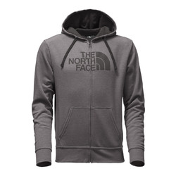 The North Face Mens Half Dome Full Zip Hoodie - TNF Medium Grey Heather/Asphalt Grey