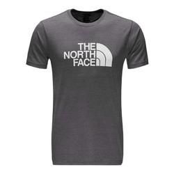 The North Face Mens Short Sleeve Half Dome Tee - TNF Medium Grey Heather/TNF White
