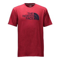 The North Face Mens Shorts Sleeve Half Dome Tee - Biking Red