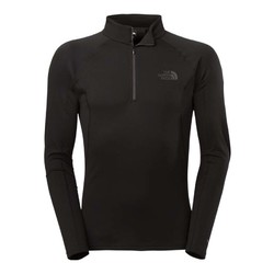 The North Face Mens Warm Long Sleeve Thermal Zip Neck - TNF Black