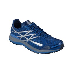 The North Face Mens Ultra Tr 2 Trail Running Shoes - Limoges Blue/Monument Grey (Print)