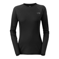 The North Face Womens Light Thermal Long Sleeve Crew - TNF Black