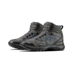 The North Face Mens Hedgehog Fastpack Mid Goretex Waterproof Hiking Shoes - Grite Gry/Dk Slate Bl