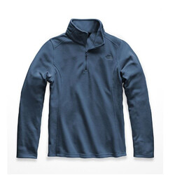 The North Face Glacier 1/4 Zip Womens Jacket - Blue Wing Teal