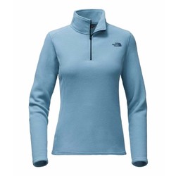 The North Face Womens Glacier 1/4 Zip Fleece - Provincial Blue