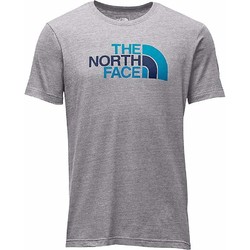 The North Face Mens SS Half Dome Triblend Tee Shirt - Tnflgh/Shdyblml