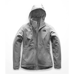 The North Face Womens Shelbe Raschel Fleece Hoodie - Mid Grey