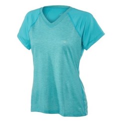 The North Face Reactor Womens V-Neck Tee - Vistula Blue