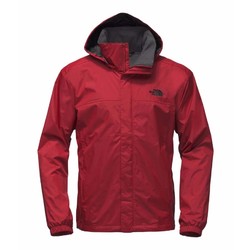 The North Face Resolve 2 Mens Waterproof Jacket - Cardinal Red/Asphalt Grey