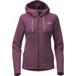 The North Face Womens Mezzaluna Hood Fleece - Blackberry Wine