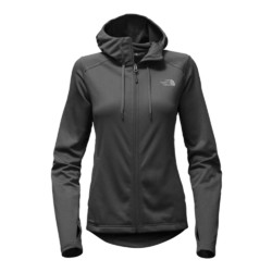 The North Face Tech Mezzaluna Womens Fleece Hoodie - TNF Black